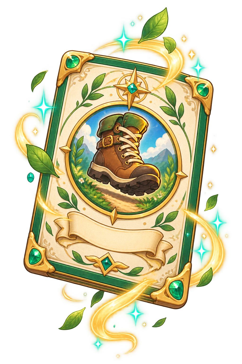 ROVI+ adventurer drawing a magical quest card