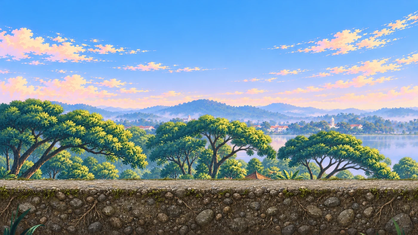 Illustrated Taiping · Rainforest 50 journey landscape